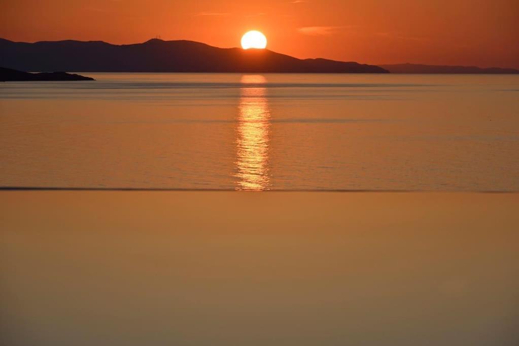 Mykonos Sea View Luxury Villa By Calypso Sunset Villas Mykonos Town Εξωτερικό φωτογραφία