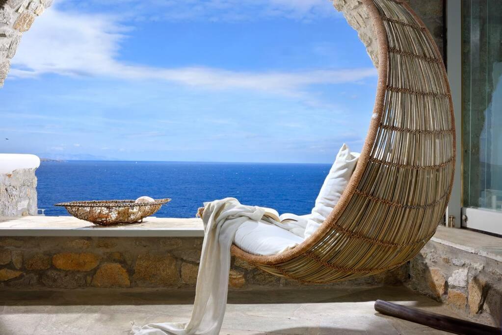 Mykonos Sea View Luxury Villa By Calypso Sunset Villas Mykonos Town Εξωτερικό φωτογραφία