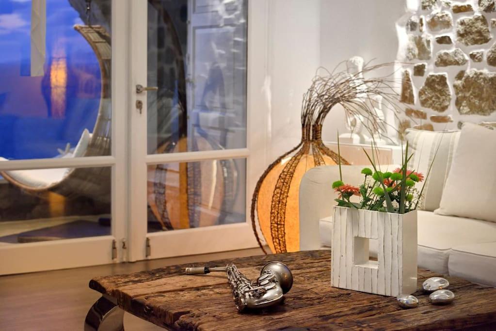 Mykonos Sea View Luxury Villa By Calypso Sunset Villas Mykonos Town Εξωτερικό φωτογραφία