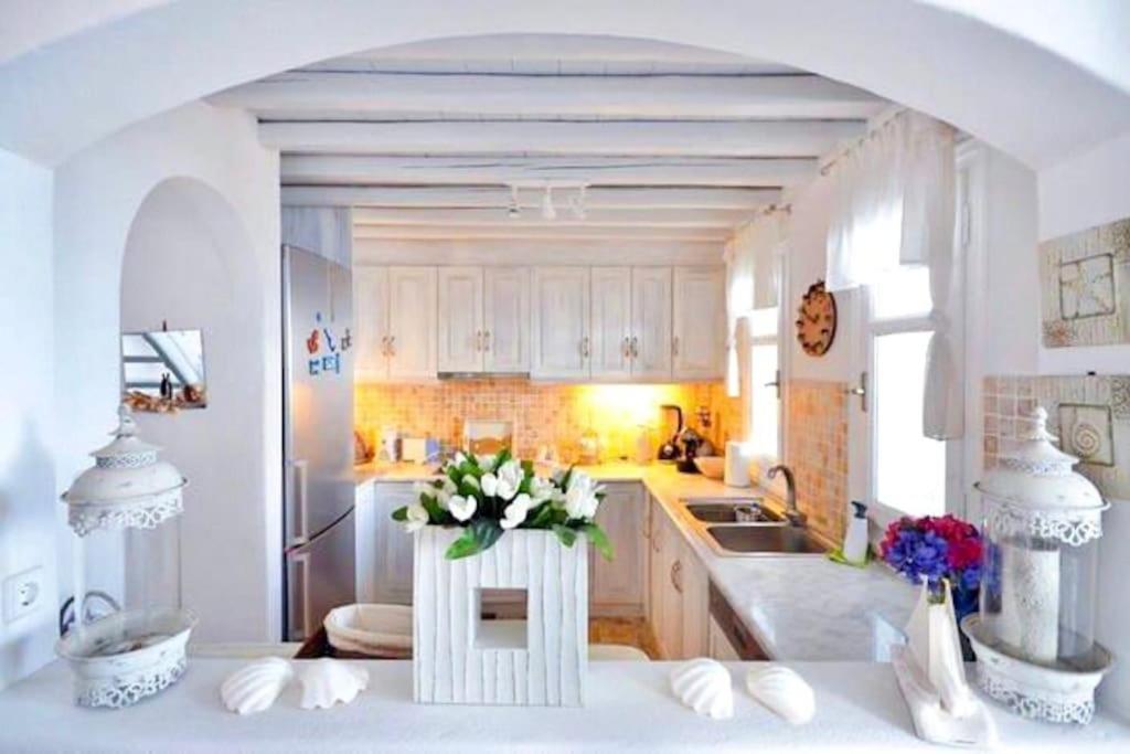 Mykonos Sea View Luxury Villa By Calypso Sunset Villas Mykonos Town Εξωτερικό φωτογραφία