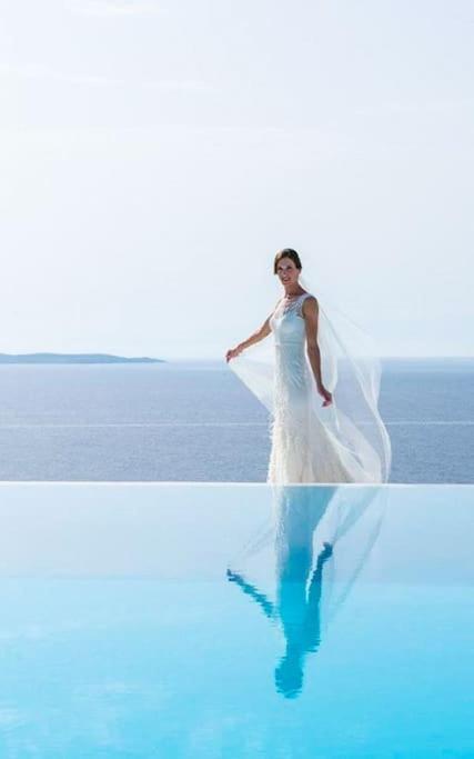 Mykonos Sea View Luxury Villa By Calypso Sunset Villas Mykonos Town Εξωτερικό φωτογραφία